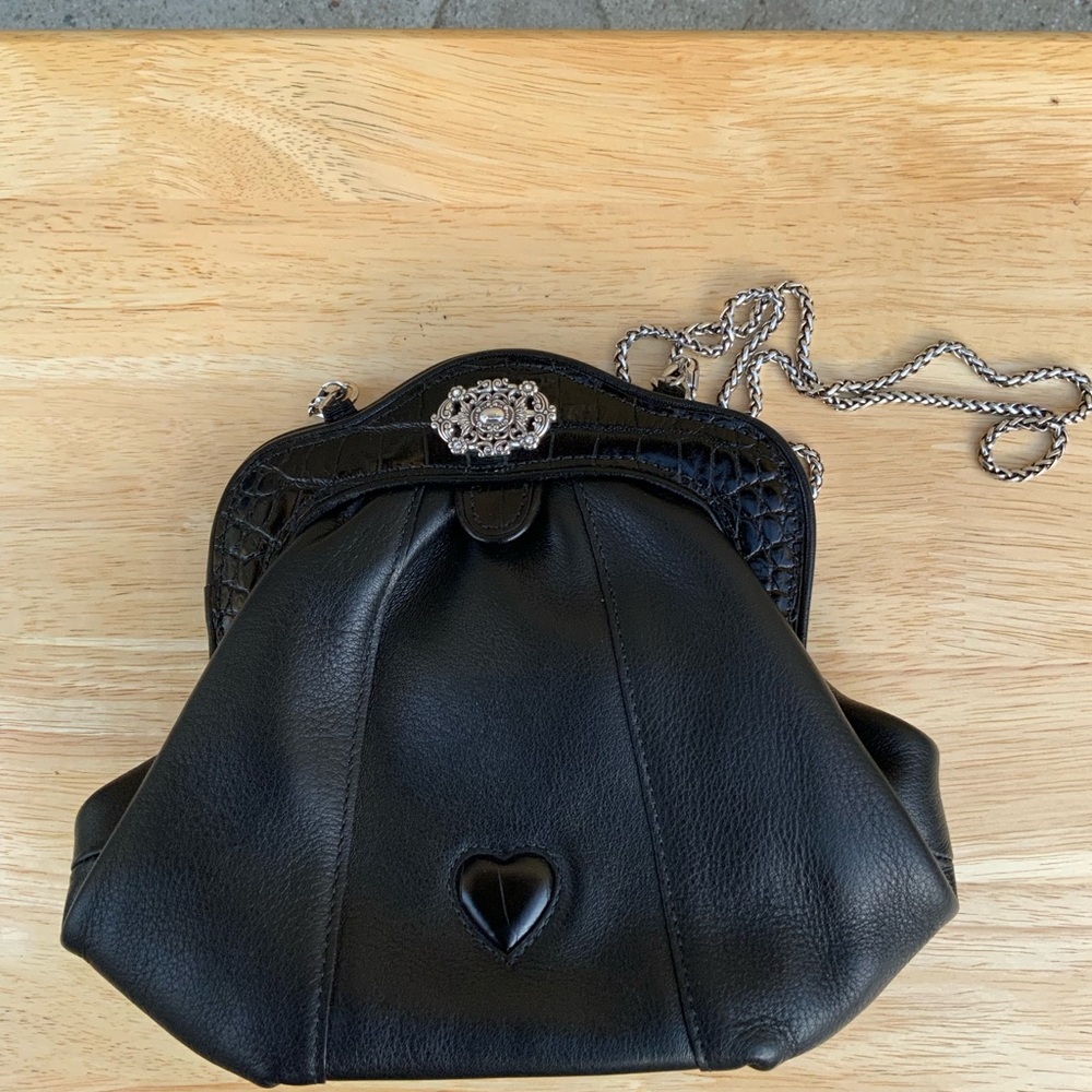 Brighton Black Leather Women's Bag